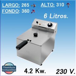 HR FAINCA Freidora Eléctrica FD6LF